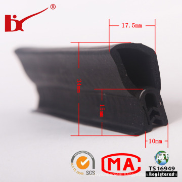 Durable Car Parts Extruded Rubber Strips for Doors